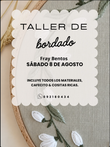 Taller de bordado en Fray Bentos